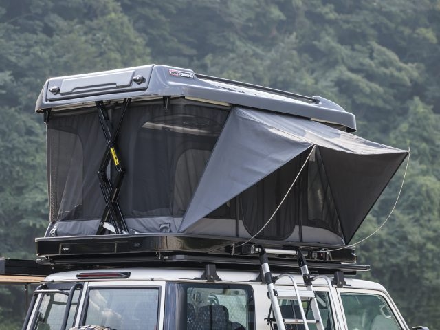FIELDSTYLE-フィールドスタイル-ハイエース-MONOBOX-H01-ARB4x4-電動ルーフトップテント-アルティチュード-flexdream