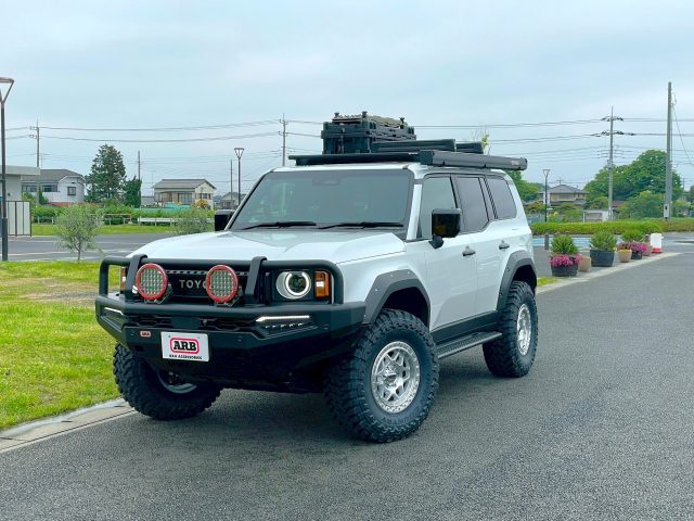 FIELDSTYLE-フィールドスタイル-ARB4x4-ランクル250-ベースラック-サミットマークⅡバンパー-サイドオーニング-flexdream