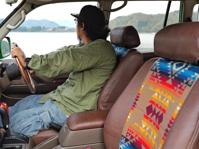 ランクルフェス-LANDCRUISERFESJAPAN-ランクル80-FDclassic86-PENDLETONシートカバーflexdream