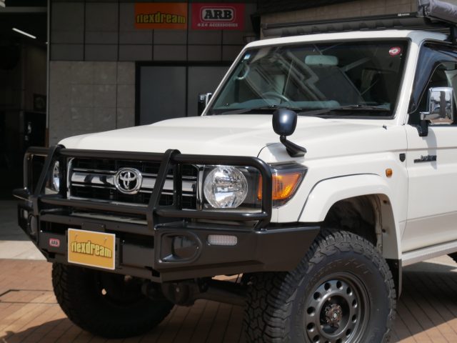 MTGPARTSFAIR-MTGパーツフェア-夢メッセみやぎ-ランクル76-ARB4x4-ウインチブルバー-flexdream