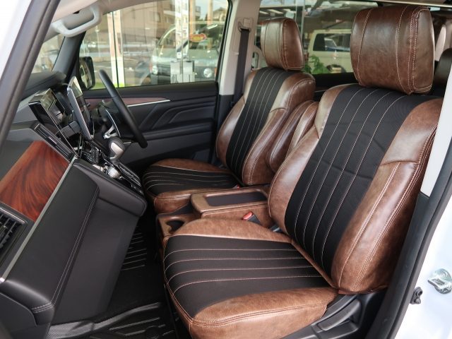 カーポートマルゼン東大阪-プラスカスタムフェス-MKW-デリカD5-コーデュラ生地シートカバー-flexdream