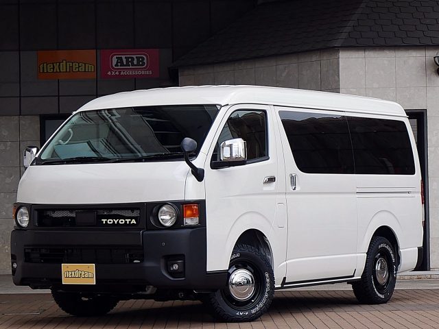 ALL関東キャンピングカーフェア-Gメッセ群馬-イベント限定特選車-ハイエース-ワゴンGL-MONOBOXH02-丸目フェイス-FD-classic-flexdream