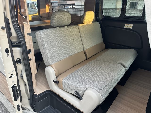 ALL関東キャンピングカーフェア-Ｇメッセ群馬-キャラバン-マイルーム-車中泊仕様-セカンドシート-flexdream