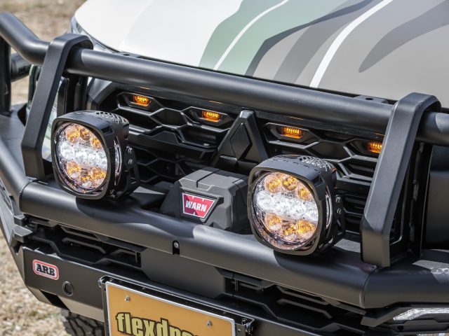 BELAY Ethical Days-目黒Epark-トライトン-FTポーター-8ナンバーキャンピング登録車両-ARB4x4-サミットMkⅡバンパードライビングライト-ナチョ-flexdream
