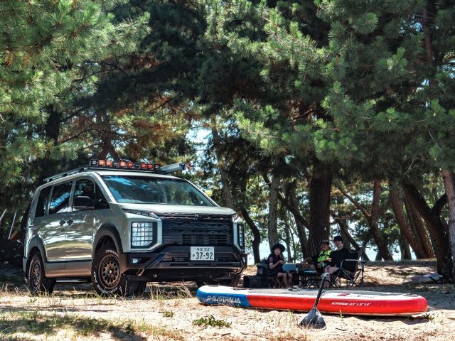 MOTORCAMPEXPO-モーターキャンプエキスポ-万博記念公園-デリカ-D5-MONOBOX-flexdream