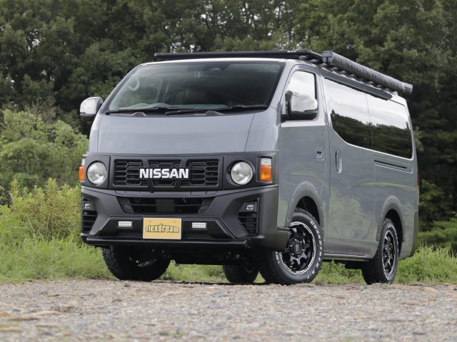 MOTORCAMPEXPO-モーターキャンプエキスポ-キャラバン-丸目キャラバン-FD-classic-新車カスタムコンプリート-flexdream