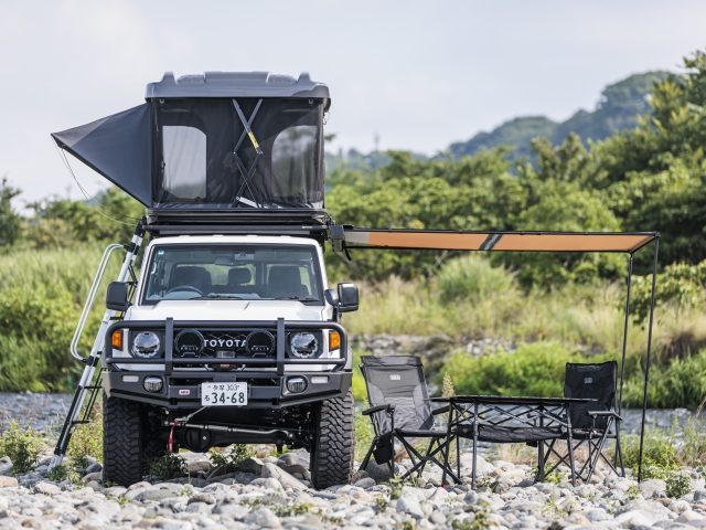 ふもとっぱらでそとあそび-ふもとっぱらキャンプ場-ランクル76-GDJ76-ARB4x4-flexdreamファンミーティング