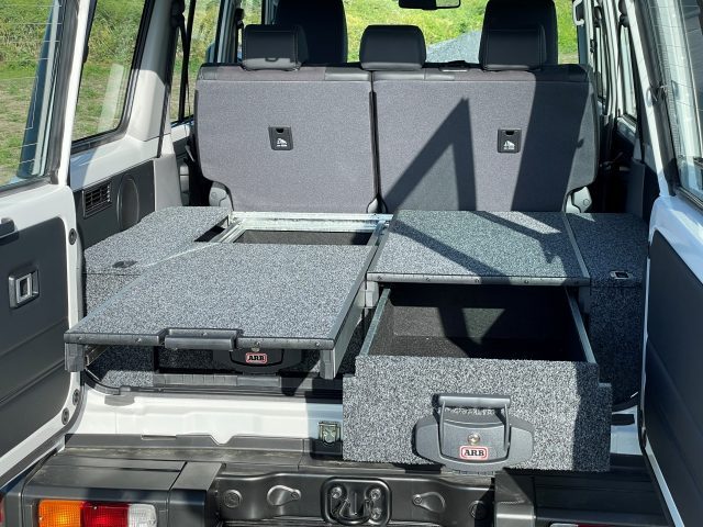 ふもとっぱらでそとあそび-ふもとっぱらキャンプ場-ランクル76-GDJ76-ARB4x4-ローラードロワー-flexdreamファンミーティング