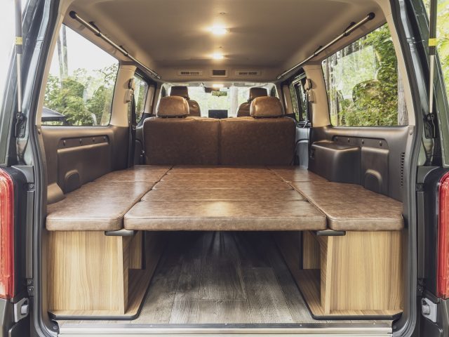 新潟キャンピングカー&OUTDOOREXXPO-キャラバン-FDclassicコンプリート-FDベッドキット-flexdream