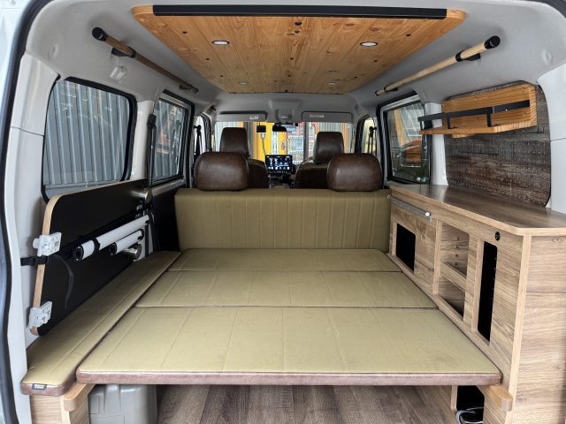 アウトサイド群馬_GUNMAoutsideFestival_タウンエース_MONOBOX_T-01_専用ベッドキット_専用家具_ハイエース高崎店在庫車両_flexdream