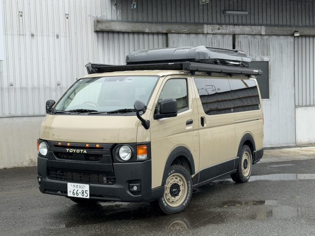 フィールドスタイル-FIELDSTYLE-ハイエース-ナローバン-MONOBOXH01-8ナンバー-8人乗り-flexdream