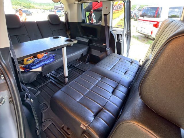 モーターキャンプエキスポ_MOTORCAMPEXPO_デリカD5_新型デリカ_車中泊仕様_MONOBOX_Diseat_flexdream