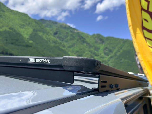 モーターキャンプエキスポ_MOTORCAMPEXPO_デリカD5_新型デリカ_車中泊仕様_ARB4x4_ベースラック_MONOBOXフットキット_flexdream