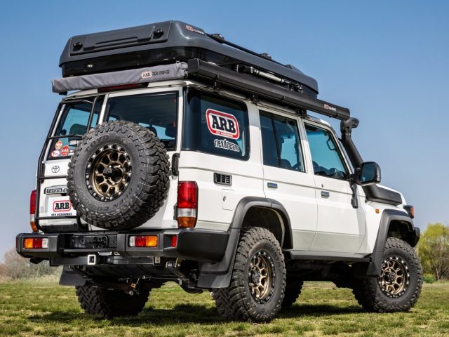 ランクル76_ランドクルーザー76_再再販モデル_GDJ76_ARB4x4_電動ルーフトップテント_アルティチュード_flexdream