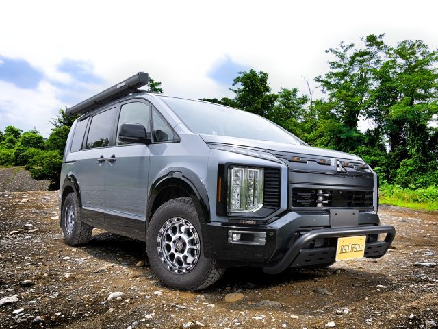 東北キャンピングカーフェア_デリカ_D5_OFFROADPACKAGE_MONOBOX_Diseat_flexdream