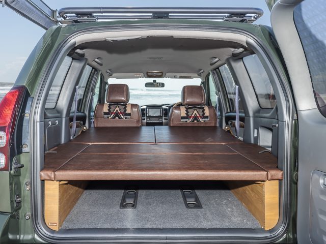 アウトドアパーク_OUTDOORPARK_ランクル120プラド_FDclassic126_120系プラド専用ベッドキット_flexdream